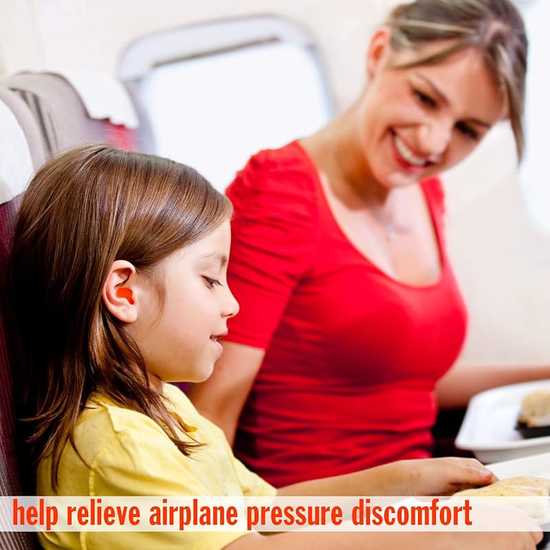 MACK'S silicone ear plugs kids size 6 pairs orange 22dB Item # 10