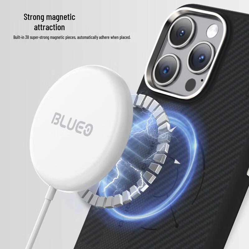 Blue Ape Mr. Dual-Tone Aramid Fiber Case for iPhone 16 Pro