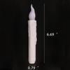 12pcs LED Electronic Candle Lights Long Pole Candle Lights Flameless Taper Christmas Decoration
