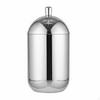 Cotton Swab Holder Stainless Steel with Lid Qtip Dispenser