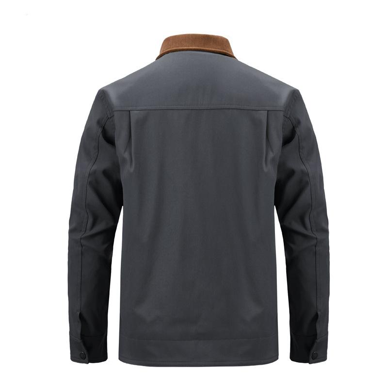Vintage Tooling Jacket Jacket Men's Lapel American Trend Autumn Casual Top