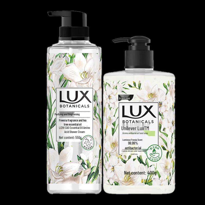 

Lux Freesia & Tea Tree Body Wash & Hand Wash Set