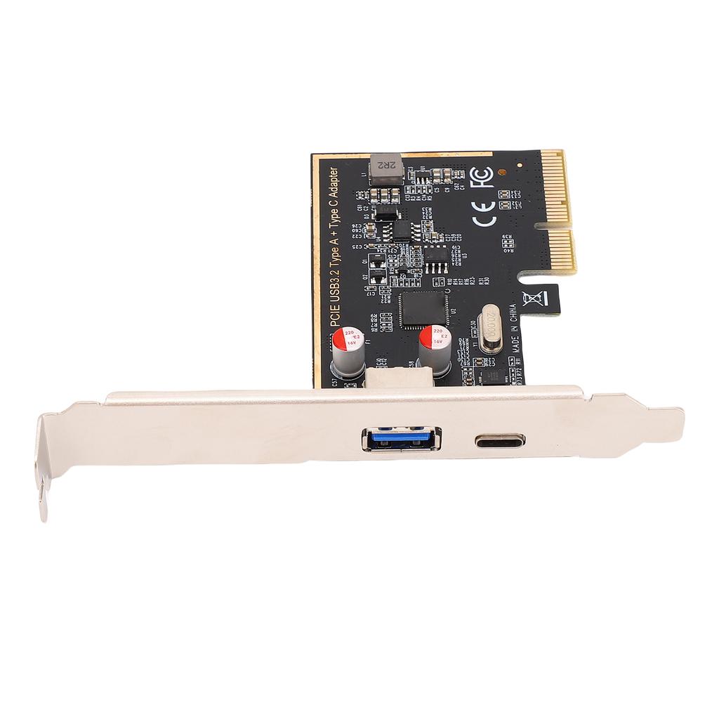 PCIe To USB 3.1 Expansion Card Type A Type C 10Gbps High Speed Data Transfer PCI Express Expansion Card for Desktop