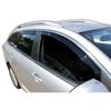 Air Deflectors - J&J AUTOMOTIVE - Mazda 6 Estate 2007-2012 - Smoked - Reinforced Acrylic - Easy Installation