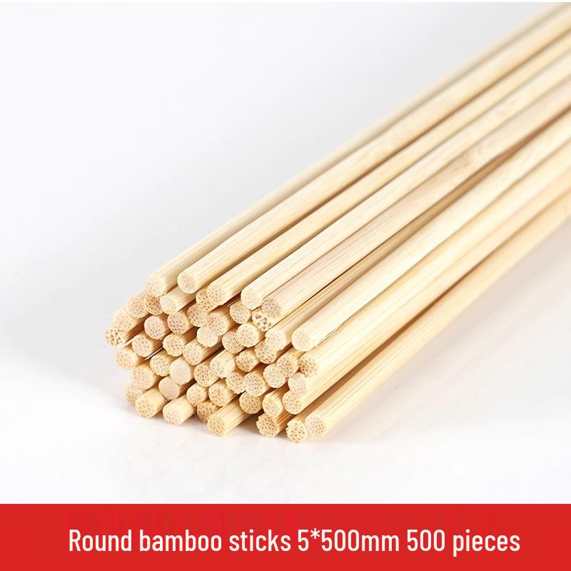 Bamboo and Wooden Craft Sticks: DIY Model Strips and Slices
