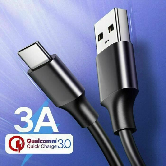 Câble chargeur 3a pour samsung galaxy a21s a41 a51 a71 5g