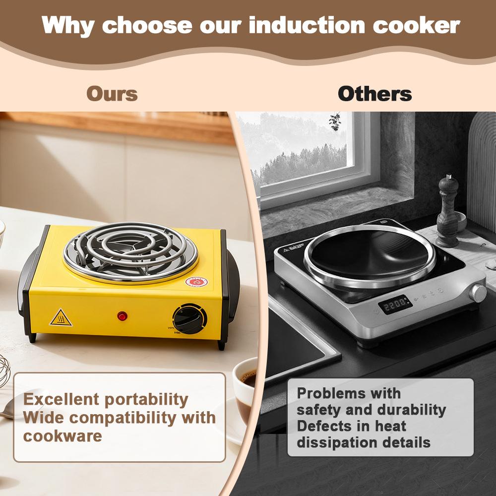 UL FCC CE ROHS electric stove Arabic electric stove charcoal pointer small electric stove
