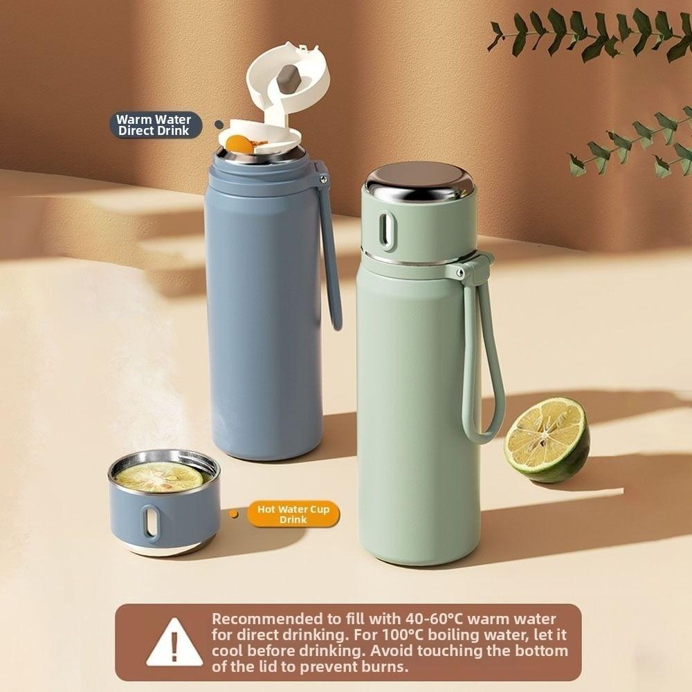 316 Rostfritt Stål Vakuumisolerad Flaska Stor Kapacitet Isolerad Kopp för Varma och Kalla Drycker