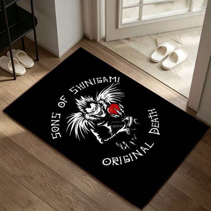 Death Note A rug suitable for office chair areas living rooms and computer desks perfect for home offices and an ideal holiday gift