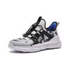 Anta Kids Non-Slip Wear-Resistant Breathable Low-Top Casual Shoes Kids sneaker White Black Gray A312428862-4