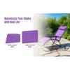 Folding Chair Replacement Fabric Breathable Recliner Mesh Cloth for Outdoor Patio Lounger Garden Chair Accessories