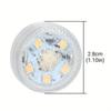 1pcs Mini Car Touch Light Led Automobile Illuminating Lamp Wireless Battery Ambience Light Car Touch Lamp