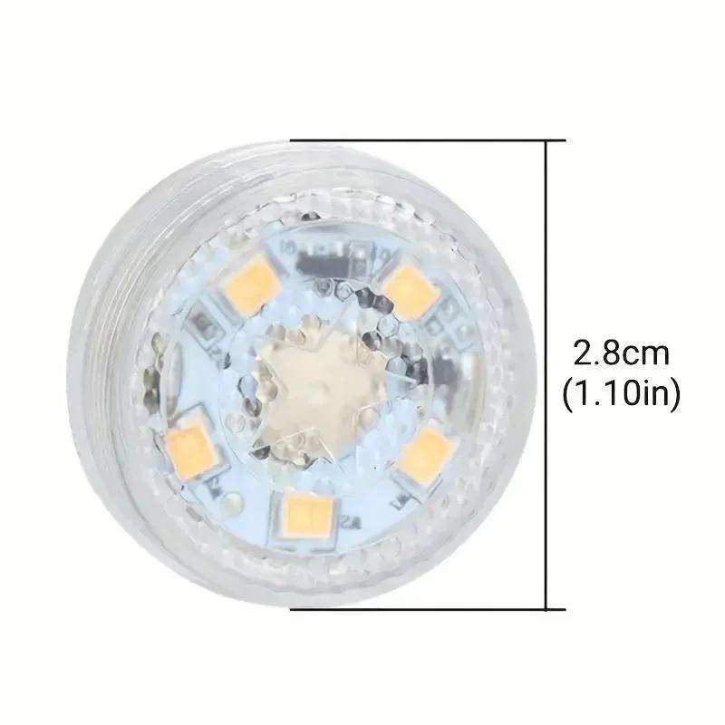 1pcs Mini Car Touch Light Led Automobile Illuminating Lamp Wireless Battery Ambience Light Car Touch Lamp