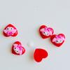 60 Pieces Of Mixed Resin Cartoon Sanrio Red Peach Heart Animal Head Rhinestone For Nail Art 3D Decoration Jewelry A42