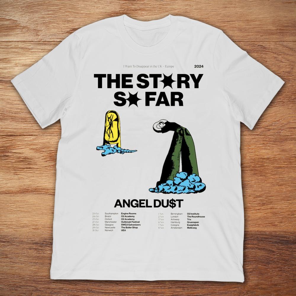 

Collection The Story So Far Band Europe UK Tour Gift For Fan T shirt Unisex T-Shirt XXXL