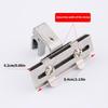 Metal Sewing Machine Presser Foot Adjustable Width Webbing Stitching Presser Foot For Heavy Duty Fabric Crafting Project