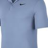 Nike Jednofarebné logo polokošeľa Pánske topy Jazerná modrá 891858-460