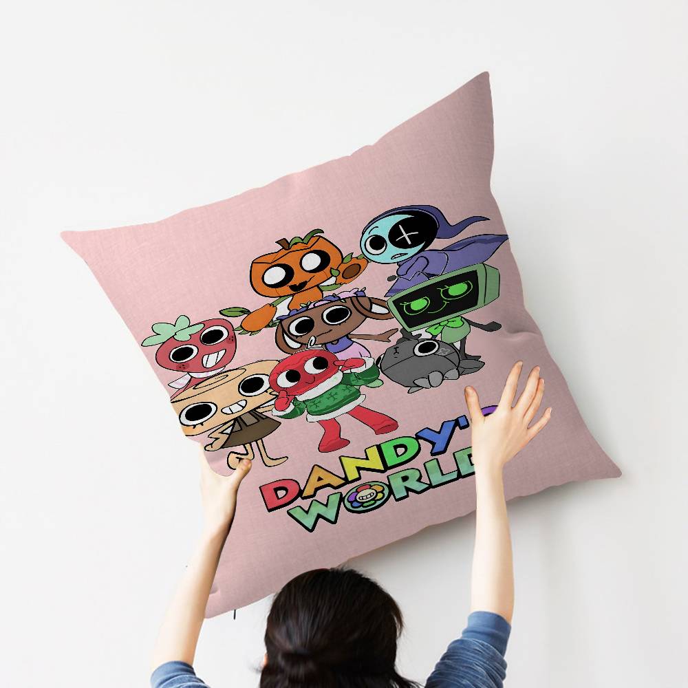 D-Dandys WorldS Cartoon Pillow Gifts Home Office Furnishings Bedroom Sofa Car Cushion Cover case 45x45cm