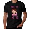 He Woke Up Like This Tshirt Unisexs Graphic T Shirts Unisex T Shirts Graphic Tshirt