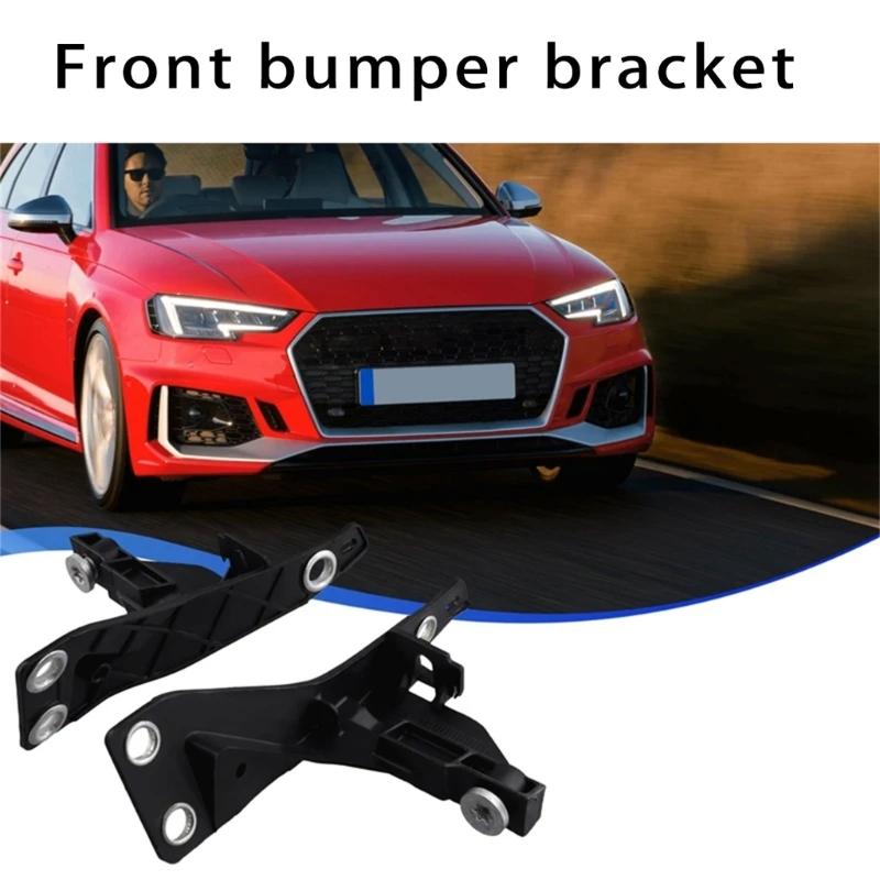 1 Pair Car Front Bumper Headlight Bracket Mount Left & Right Bumper Bracket Mount Holder 8E0805363