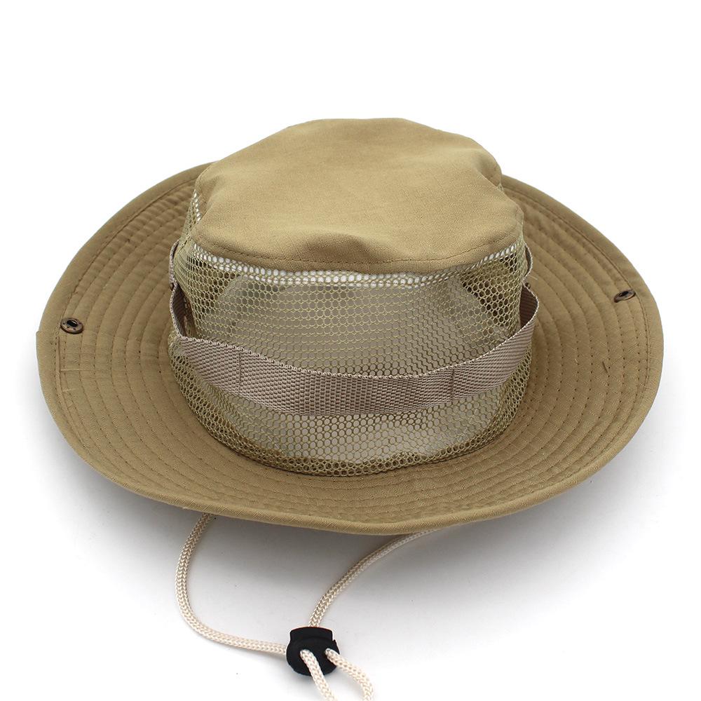 Unisex Outdoor Camouflage Boonie Hat for Camping, Fishing, and Travel - Sun Protection Included