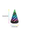3d Printed Toys Desk Accessories Three-dimensional Pyramid Printed Spiral Cone Helix Screw Rotating Stress Relieving Spiral Cone