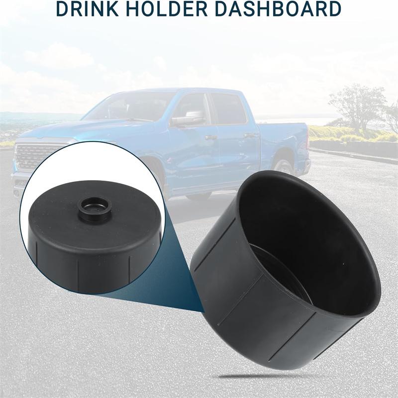 Hight Quality Center Console Cup Holder Rubber Insert For Dodge Ram 1500 2500/3500 1Eb17Dx9Ab