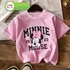 Personalisierter Minnie Maus Pinker Reißverschluss Hoodie Kleinkind & Kinder Print Hoodie Lässiger Mädchen Kapuzenpullover für den Frühling Ist Kleidung