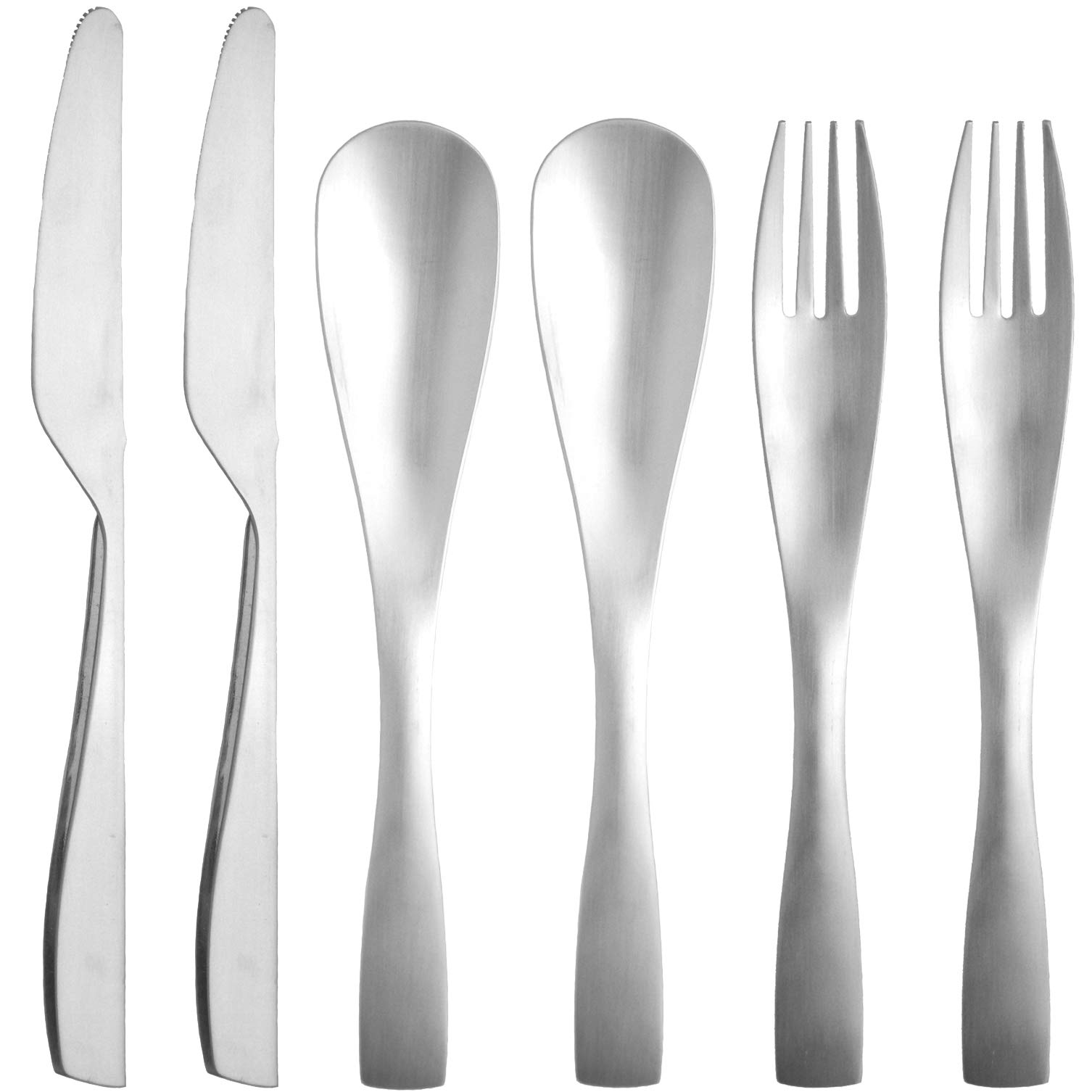 Nagao Asian Cafe Dinner Cutlery Set Made in Japan (6 pieces) -