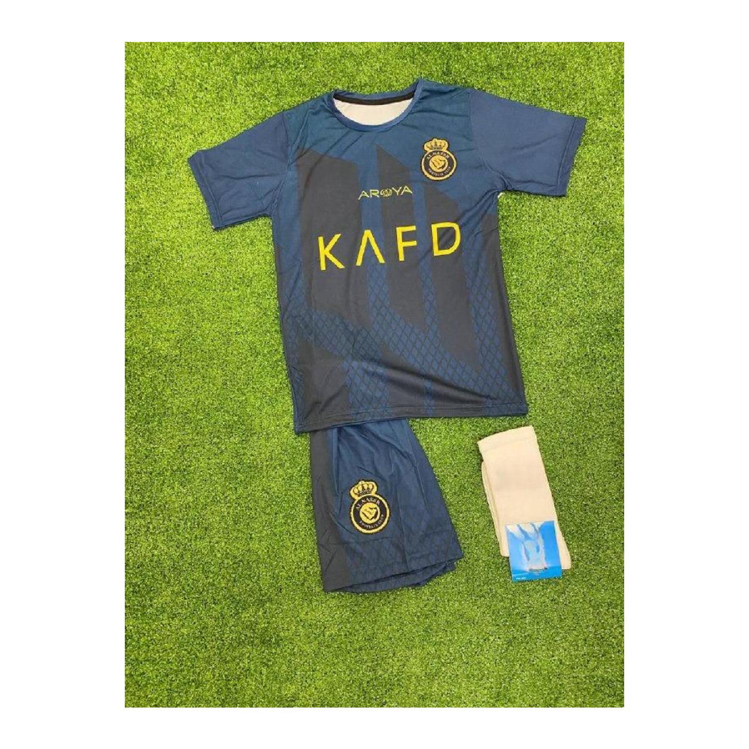 

Детская футболка Ronaldo Al Nassr New Season 2023/24, черная