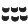6PCS Action Camera Mic Wind Muff Sponge Noise Reduction Portable Mic Windscreen for GO 3 GO 3S