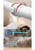 Remote-Controlled Axial Flow Indoor Exhaust Fan with Turbo Ventilation