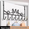 No-Drill Strong Wall-Mounted Coat & Key Hook Rack