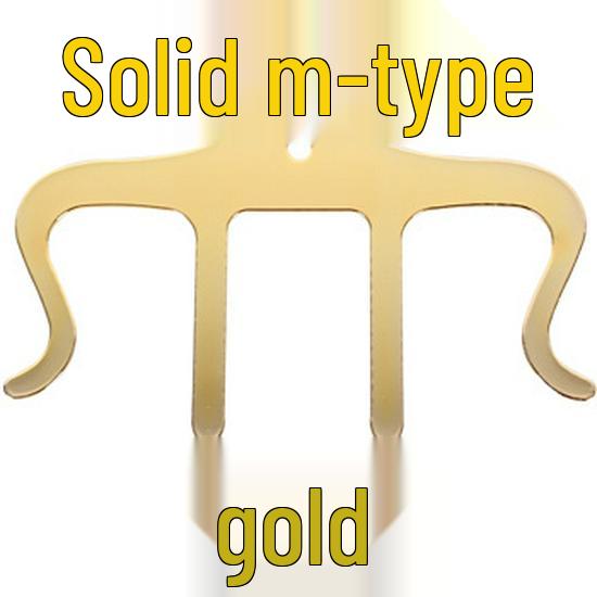 M-shaped Black Metal Musical Score Clip for Guitar and Piano Sheets