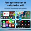 ACODO Android14 5in1 CarPlay to HDMI Video Ai BOX Wireless HiCar Adapter For Toyota Mazda Vw Peugeot Havel Jeep Cadillac etc. oi1