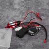 RC Car Winch, 1/10 Scale RC Crawler Vehicle Car Accessory Metal Winch with Remote Control for   /   /   /   /   / SCX10 / D90 /