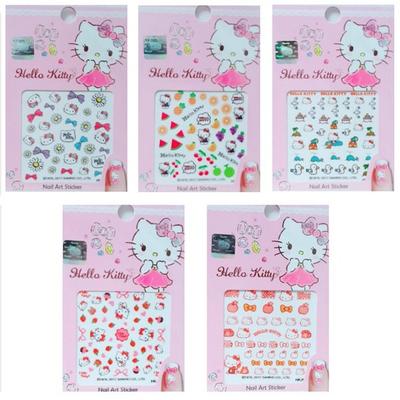 Hello Kitty Nail Sticker, Mixed Award, 5