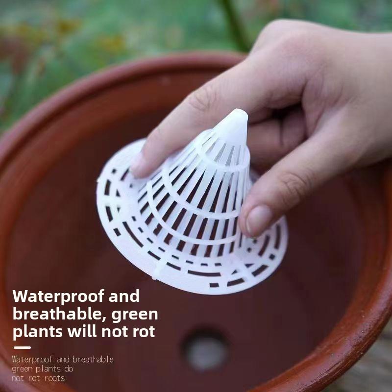 

Дно цветочного горшка мясистое, корень дышащий и устойчивый к гниению, дренажная крышка для корней large 1PC