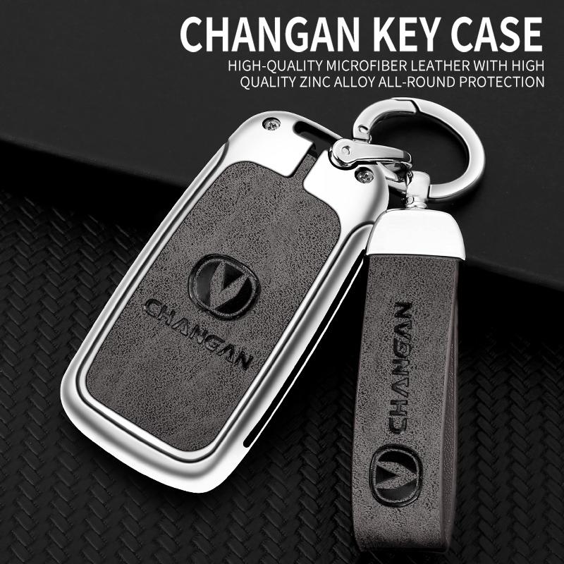 For Changan CX70 CS55 EADO CX20 Alsvin CS15EV CS75 CS35 Plus CS15 CS95 RAETON Car Key Fob Cover Case Protect Shell Holder Set