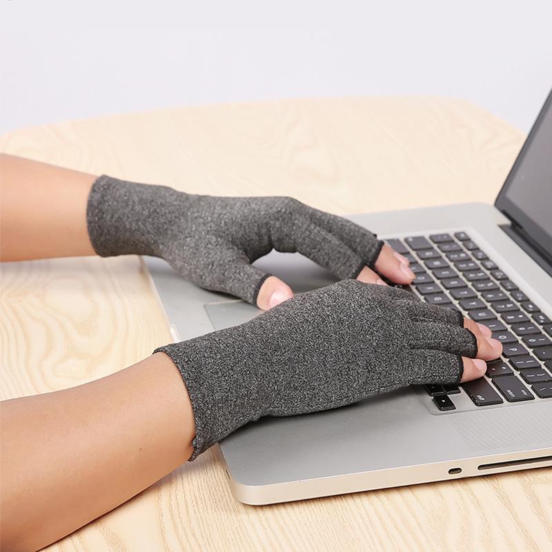 Cotton Joint Pain Relief Wrist Support Hand Brace Women Men Therapy Wristband Compression Gloves Compression Arthritis Gloves