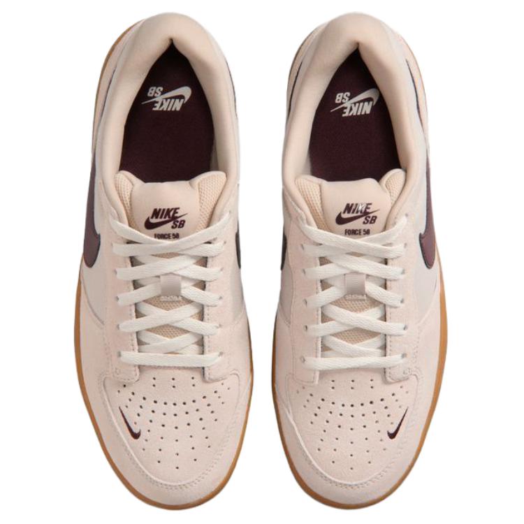 Nike Sb Force 58 Men's Cream Ii/Bright Purple Red/Eraser Light Brown/Phantom DV5477-203