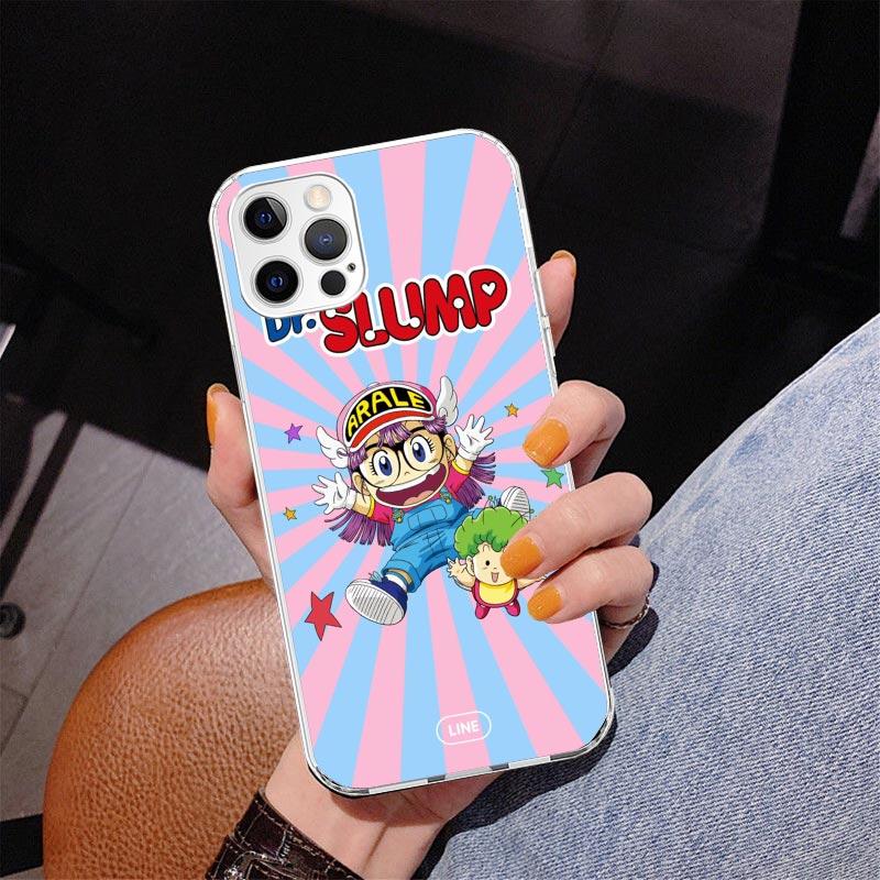 Dr Slump Arale Anime Phone Case For iPhone 17 Air 16 Pro Max 16E 15 + 14 Plus 11 12 13 Mini 7 8 SE Gift Print Cover Fundas 16 Pr