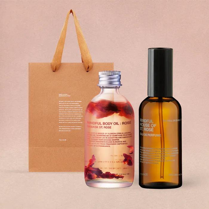 [2 types of Saint Rose] Saint Rose Body Oil 100ml + Saint Rose Multi-Perfume 100ml