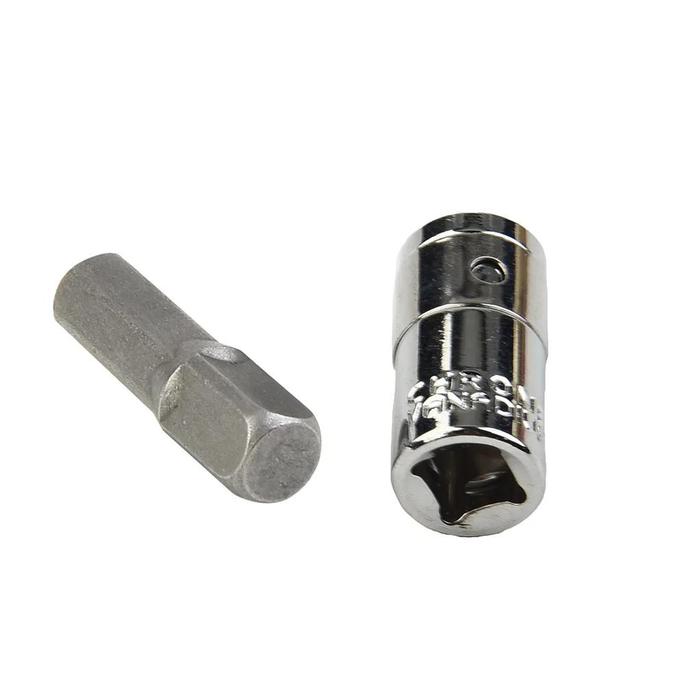 

2pcs Impact Driver Socket Drill Adapter Drill Chuck Converter 1/4 Square Drive To 1/4 Hex Shank For Hand Tools Accessories China Mainland