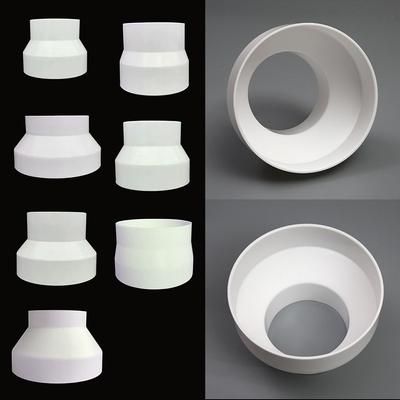 Reductor de Tubo de Escape Adaptador Conector de Conducto Tubo de Diámetro Variable Accesorios para Tubos de Ventilación