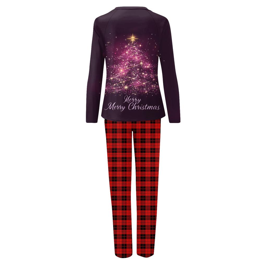 Passende Familiensets mit Weihnachtsmotiven, Langarmshirts und Hosen