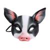 Exquisite Gesichtsmaske Realistische EVA Halloween Schweineform Party Gesichtsmaske für Geschenke