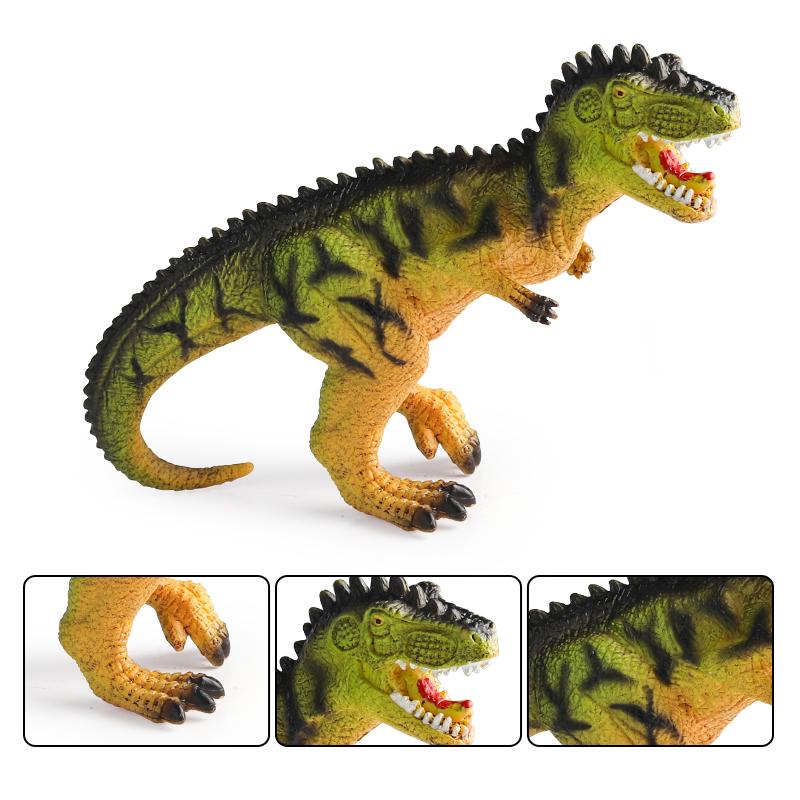 Oenux Jurassic Dinosaurus Indominus Rex Mosasaurus Saichania Dilophosauridae Spinosaurus Modell Actionfigurer Samling Leke for Barn
