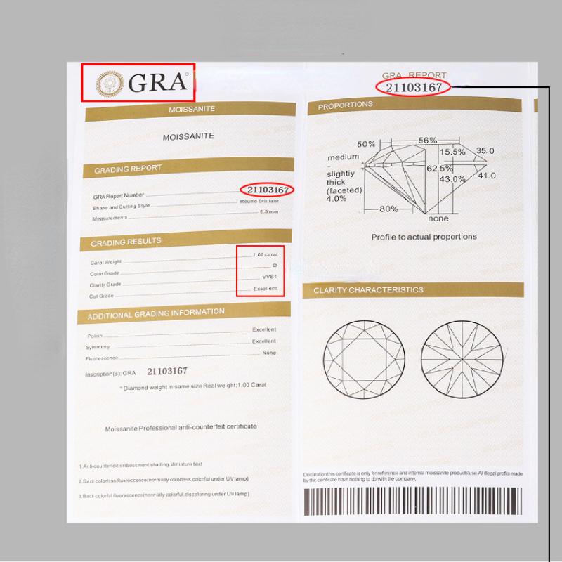 Trumium Moissanite Rings for Women Star Trail Band 925 Sterling Sliver Engagement Ring with Certificate Gold Plated