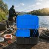 2PCS Plastic Fishing Bait Box with Clip Worm Storage Case Fishing Lure Box  Fishing Accessories